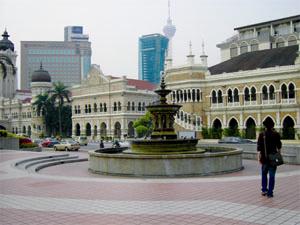 die malaysische Hauptstadt Kuala Lumpur