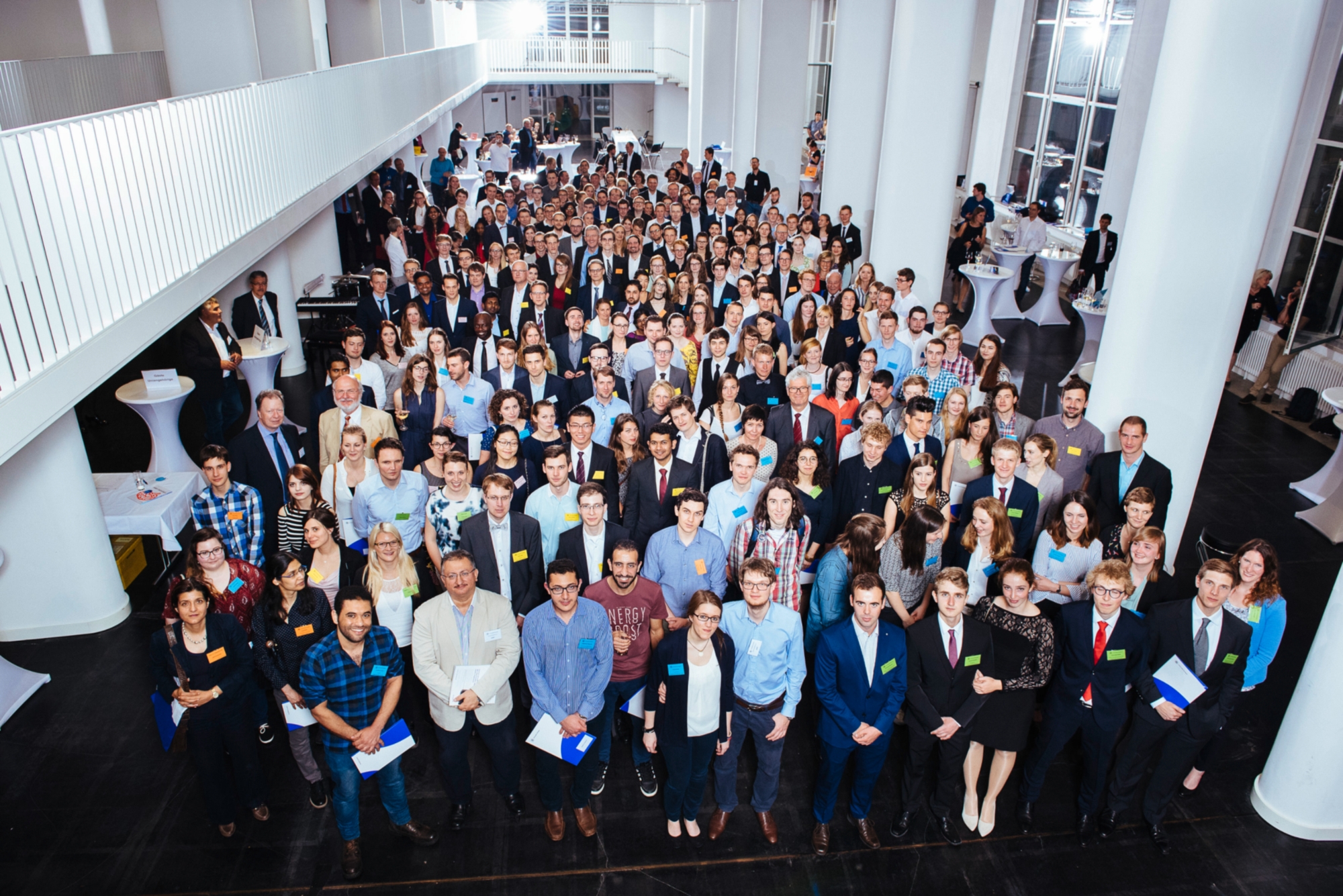 Gruppenbild der Stipendiaten und Förderer 2017/2018