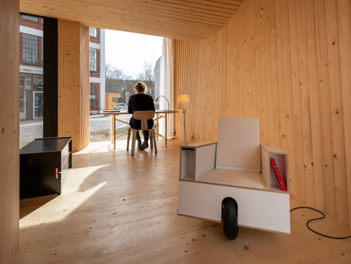 Timber Prototype House Innenansicht 