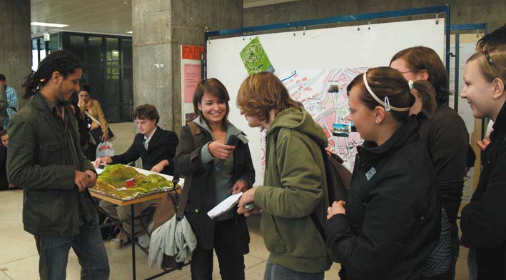 Mentoren helfen bei er Organisation des Studiums