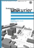 Unikurier Nummer 92 im Jahr 1998