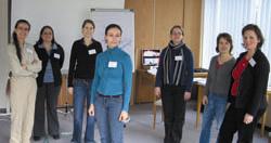 Mentees bei der Gruppenarbeit in einem Weiterbildungsworkshop