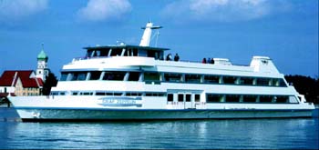 das Bodenseeschiff MS Graf Zeppelin