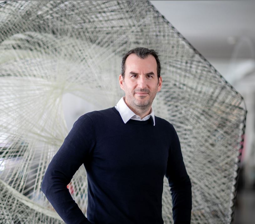 This picture shows Prof. Achim Menges