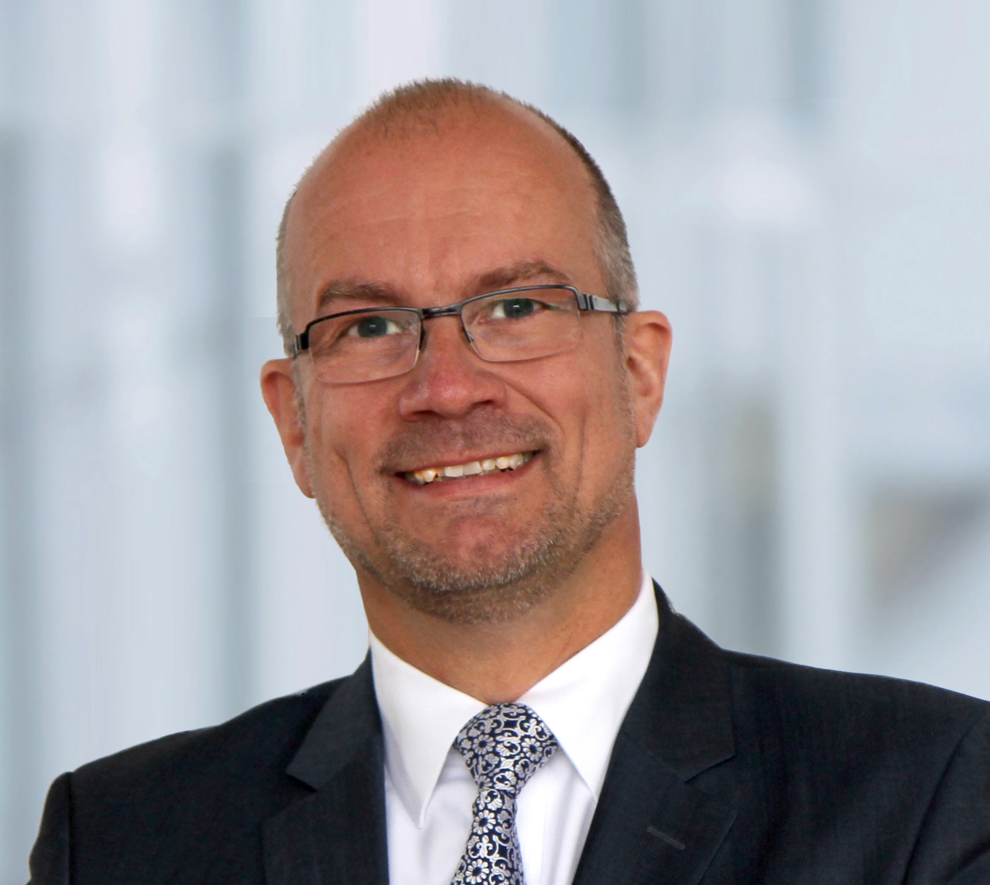 This picture shows Prof. Oliver Riedel