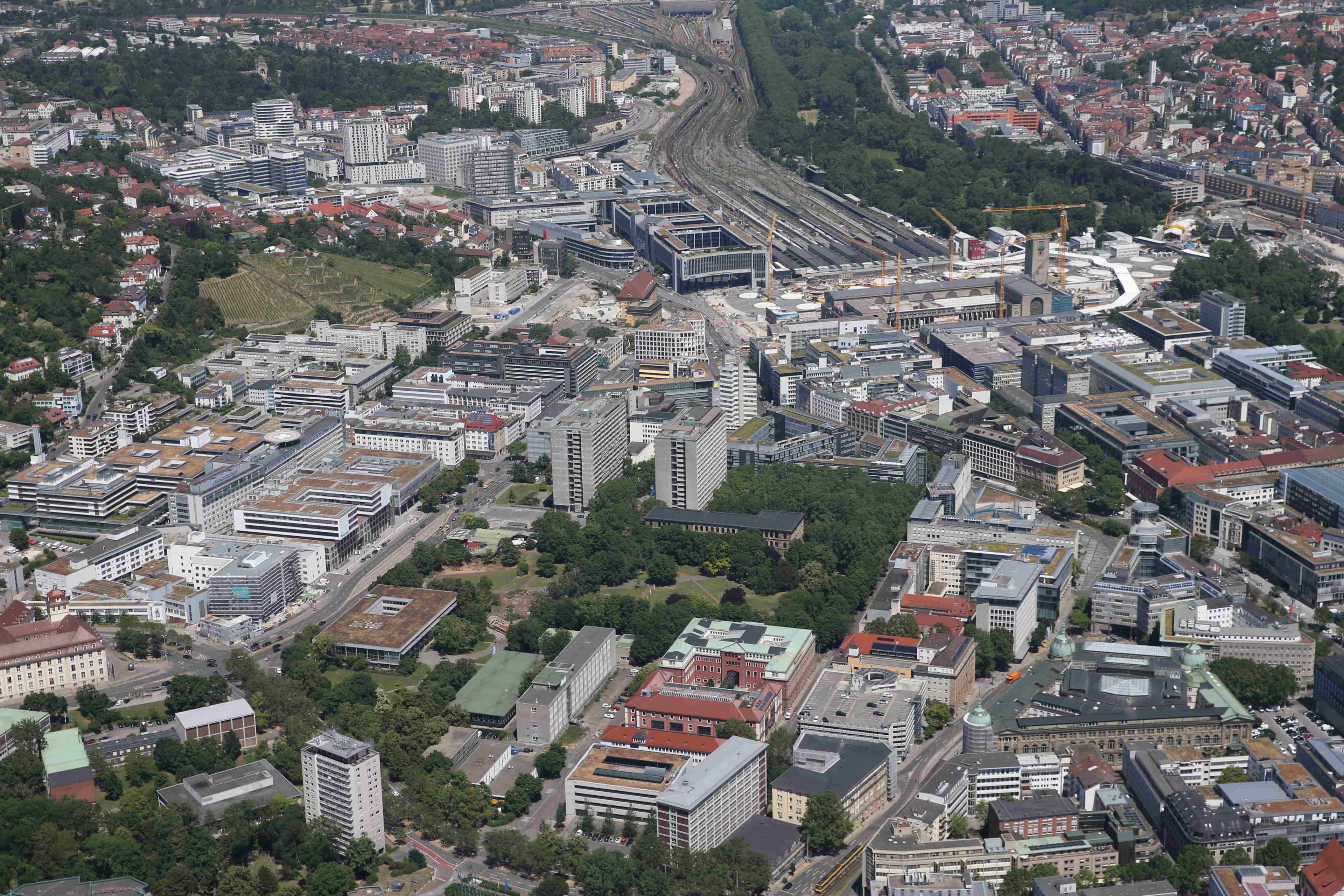 Luftbild Campus Stadtmitte