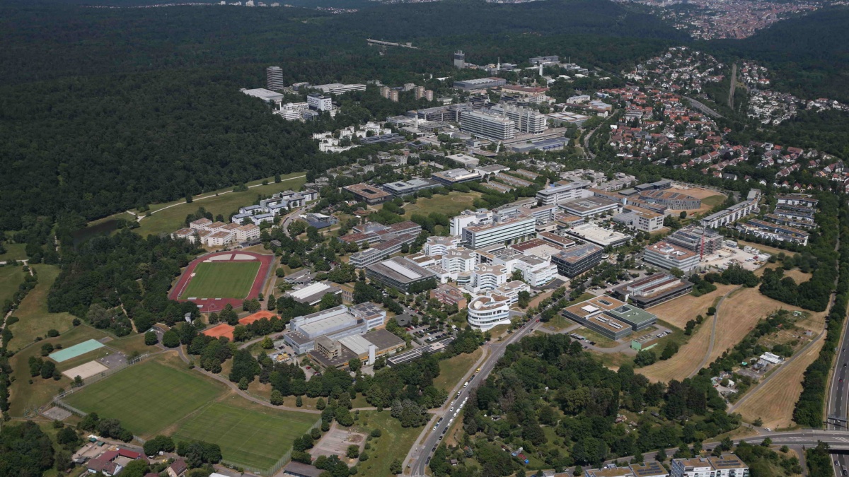 Aerial view Campus Vaihingen