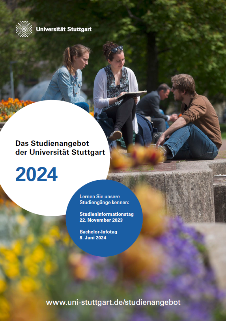 Broschüre "Das Studienangebot der Universität Stuttgart"