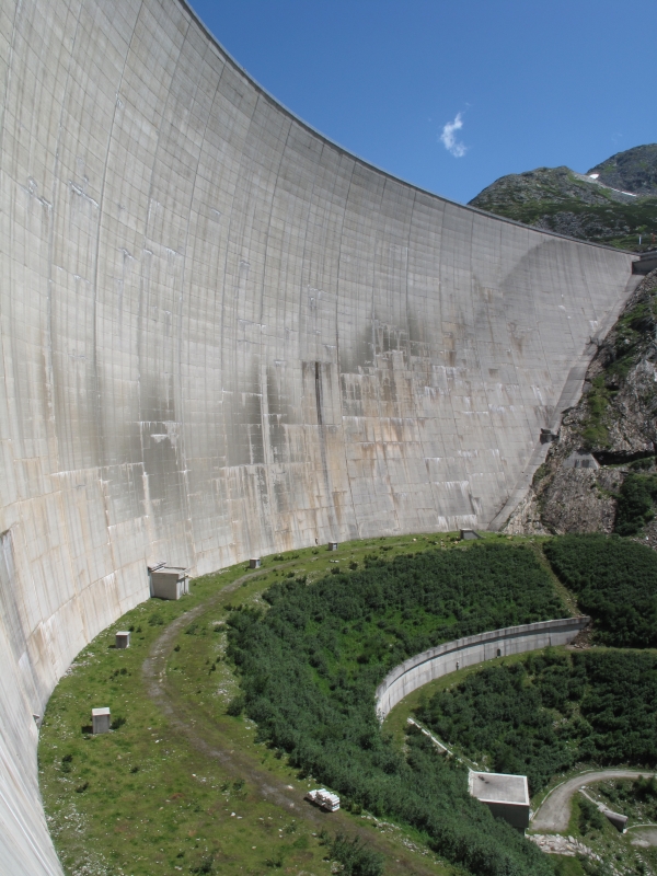 Bogenstaumauer, Koelnbrein Damm, Österreich