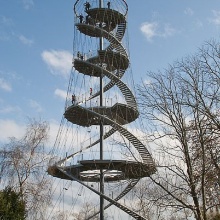 Ingenieurskunst: Turmkonstruktion als Beispielbild CC BY 3.0 pjt56 Killesbergturm 21.März 2010