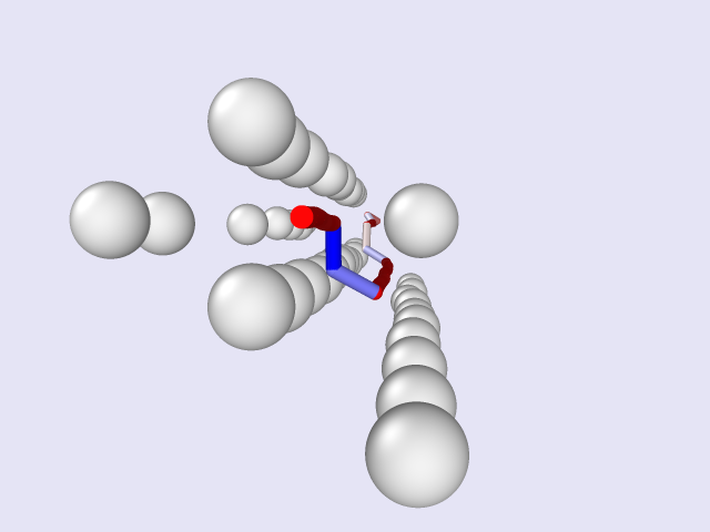 Simulation of a dislocation in a niobium crystal. Dislocations are of fundamental importance for the deformation of metallic materials. Their movement through the crystal and interaction with other dislocations determines what a metal can withstand. Atomistic simulations can be used to improve the properties of materials.