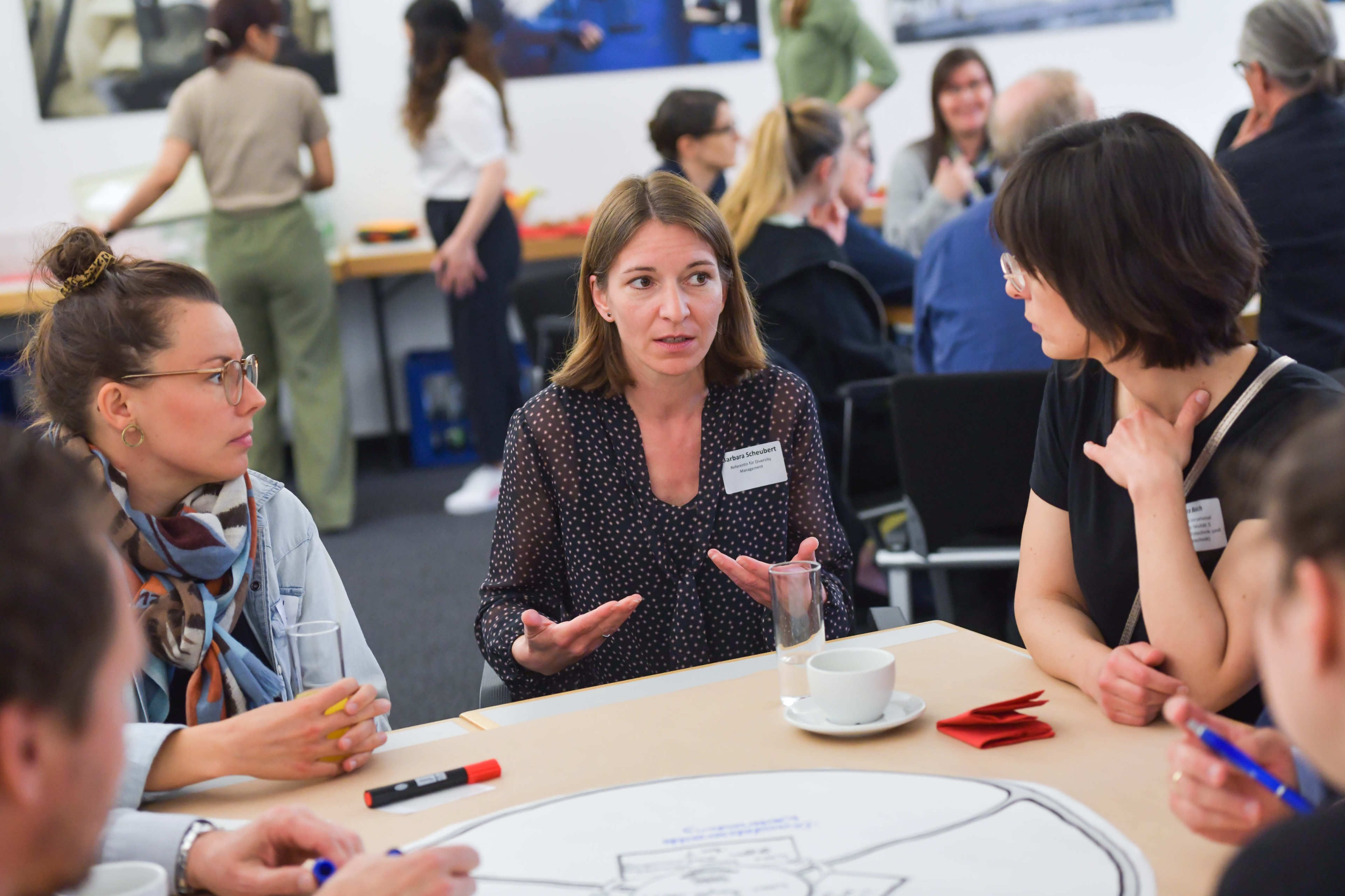 Beteiligung World Café-Tische