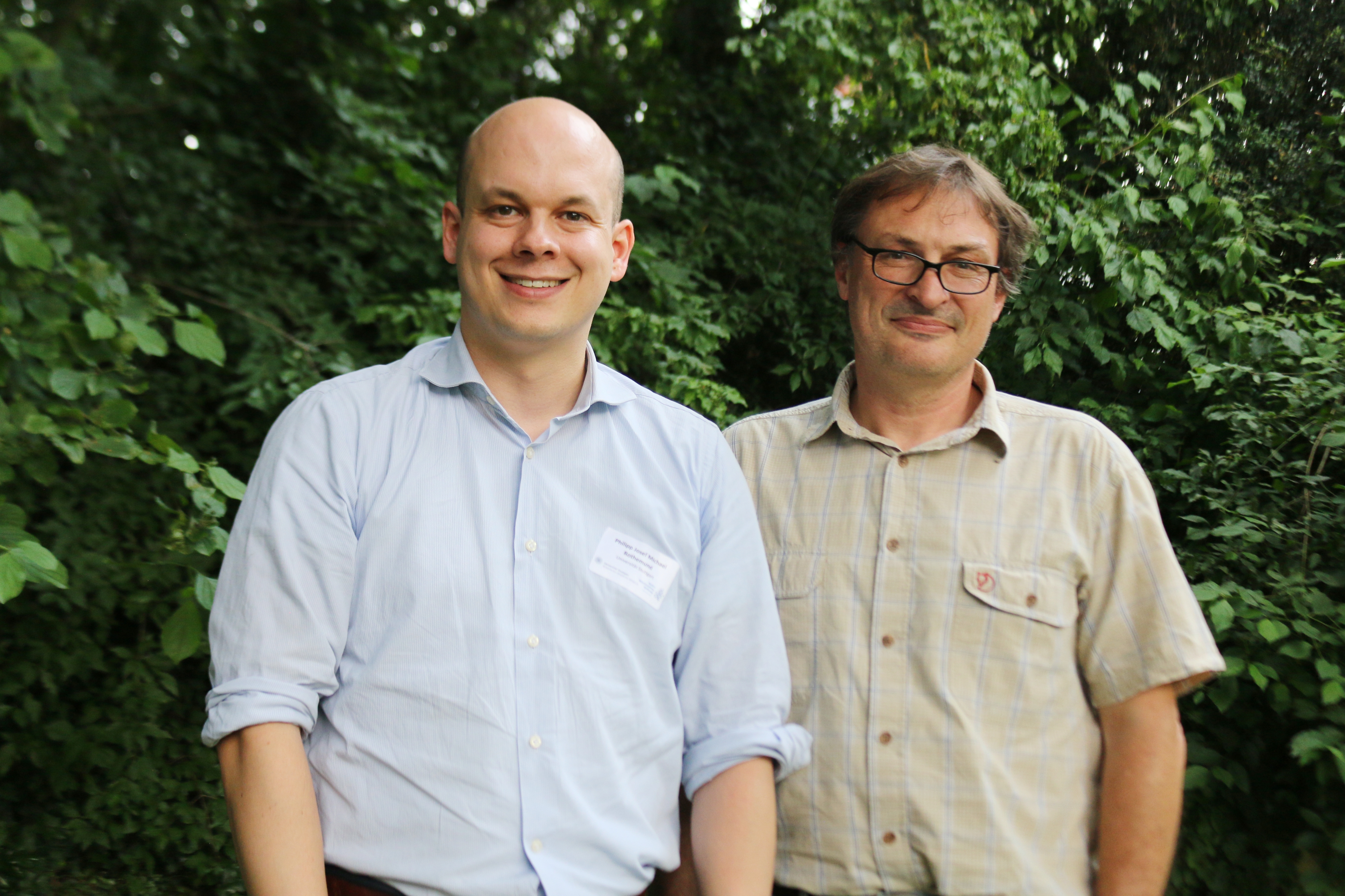 Philipp Rothemund und Holger Steeb