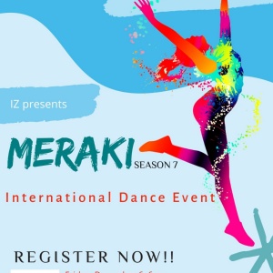 Plakat zum MERAKI-S07, International Dance Event