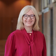 Portrait photo of the Chancellor Anna Steiger