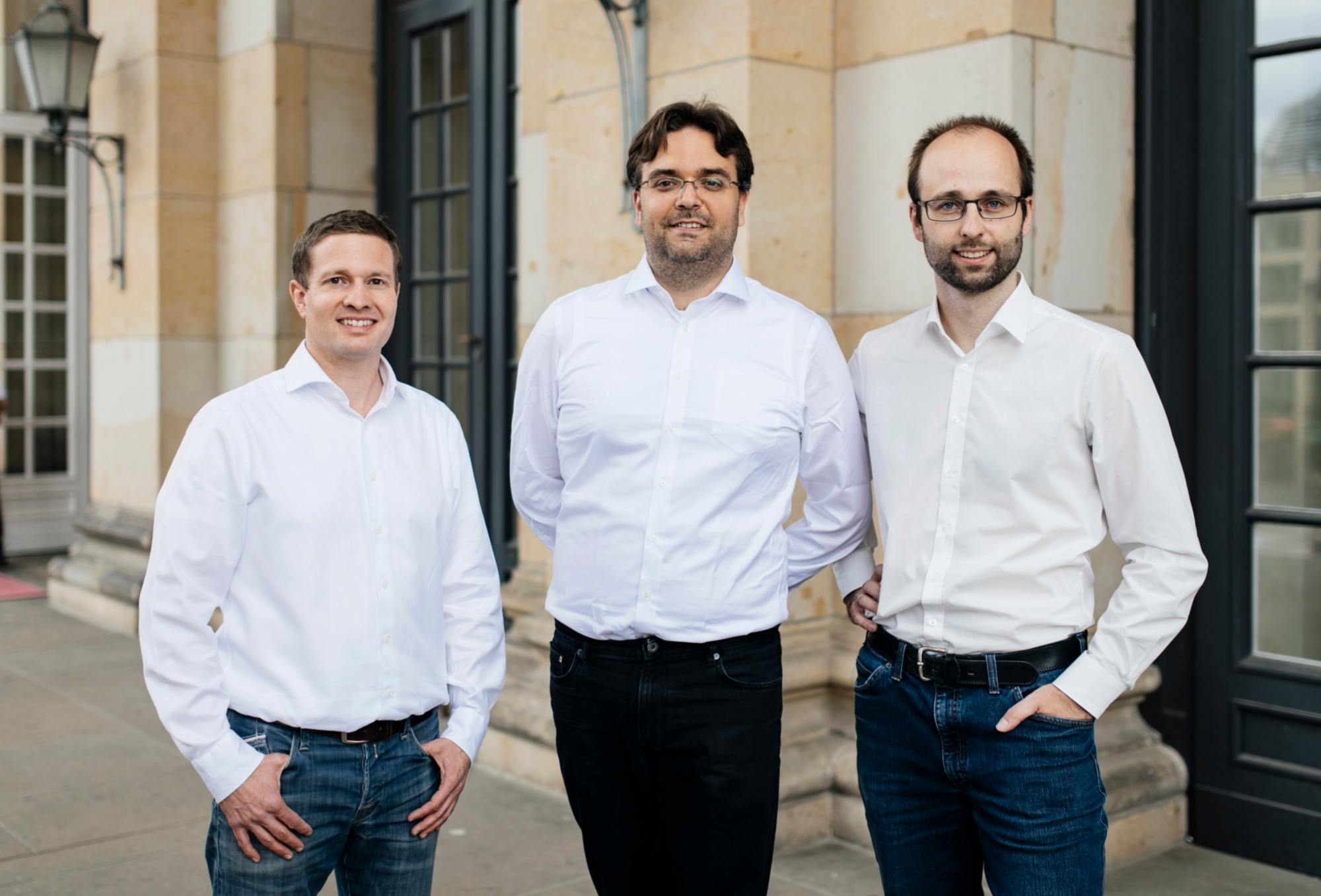 Die drei Gründer des Startups Swabian Instruments.
