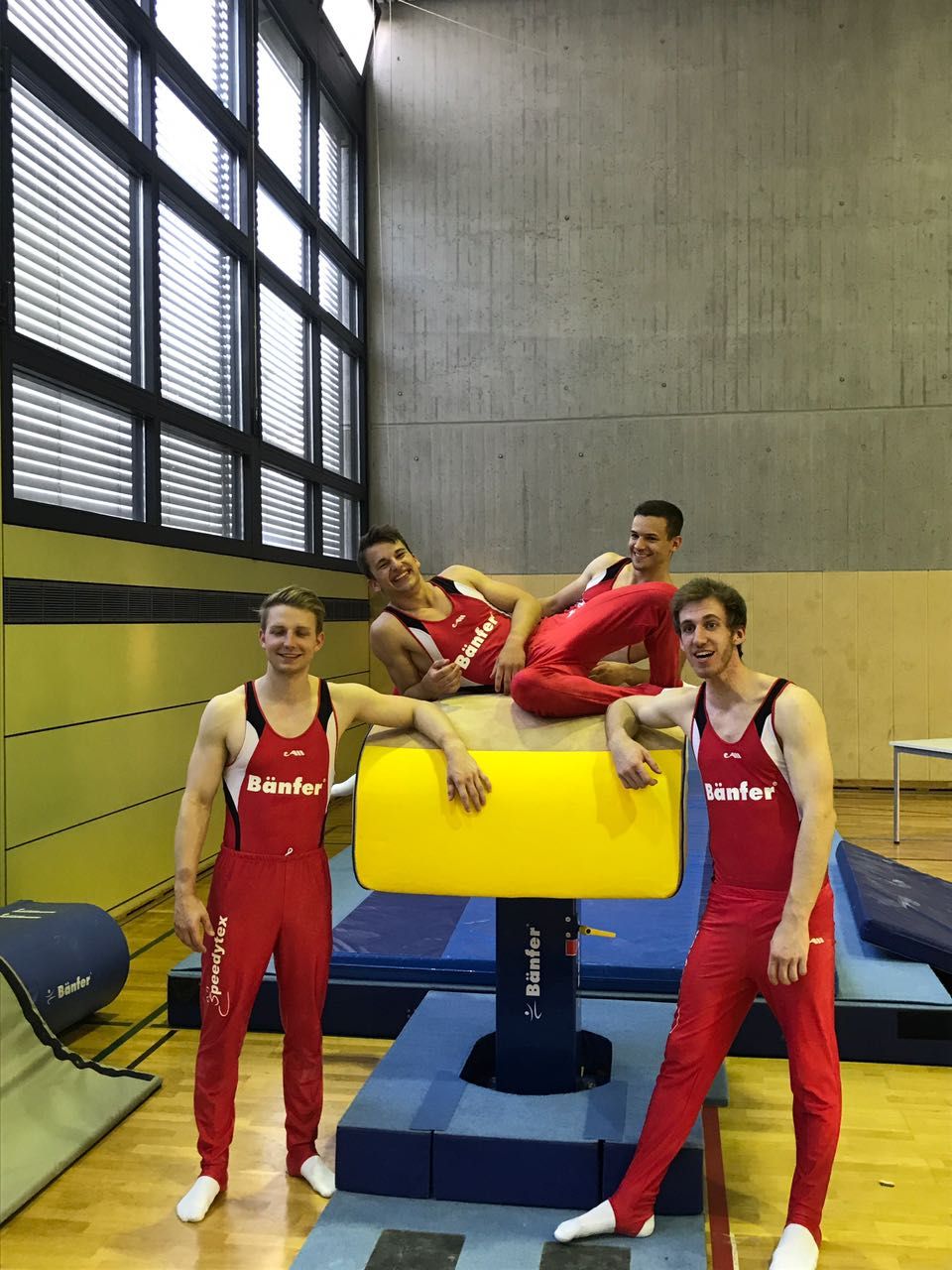 German university champion in gymnastics