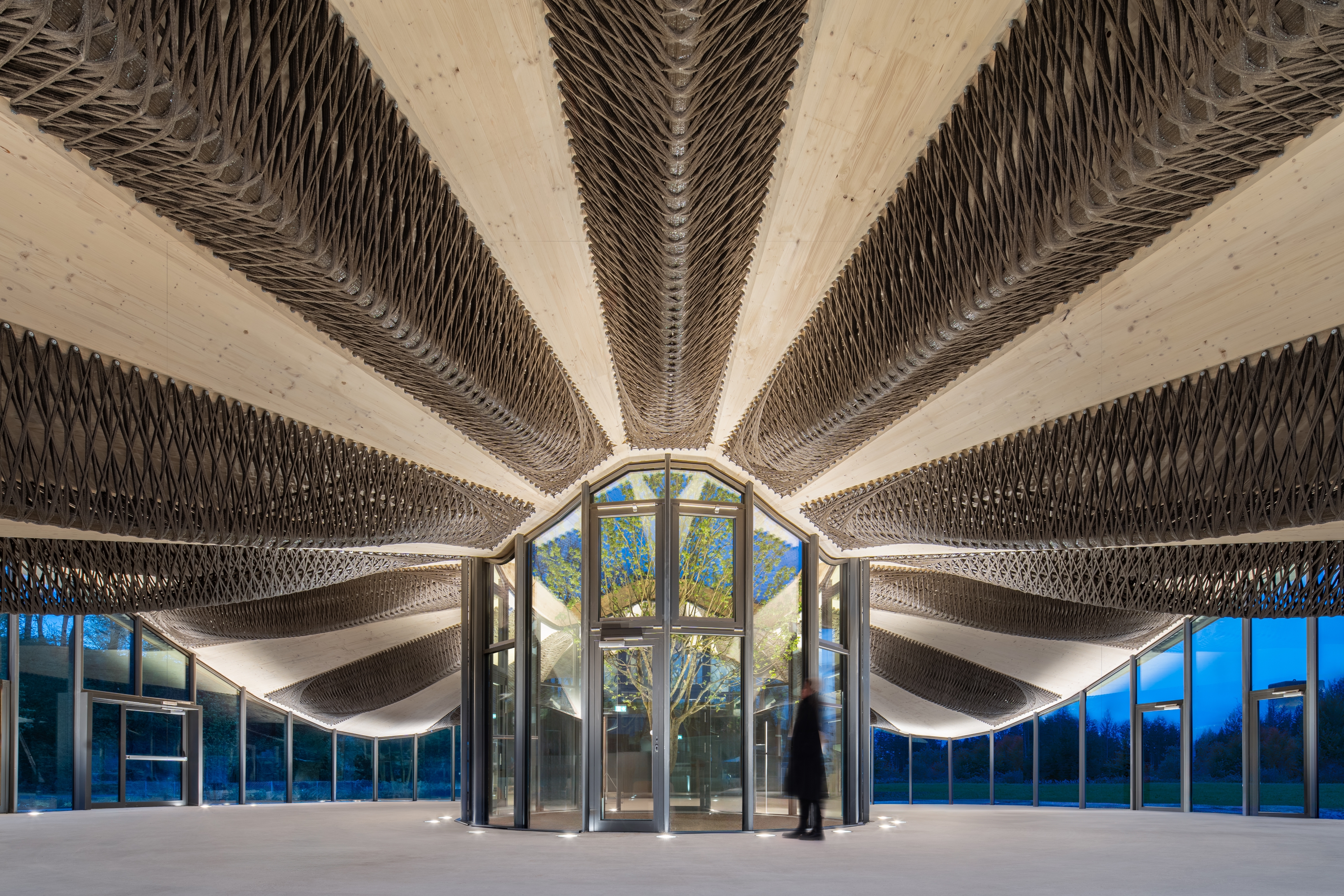 Hybrid Flax Pavilion