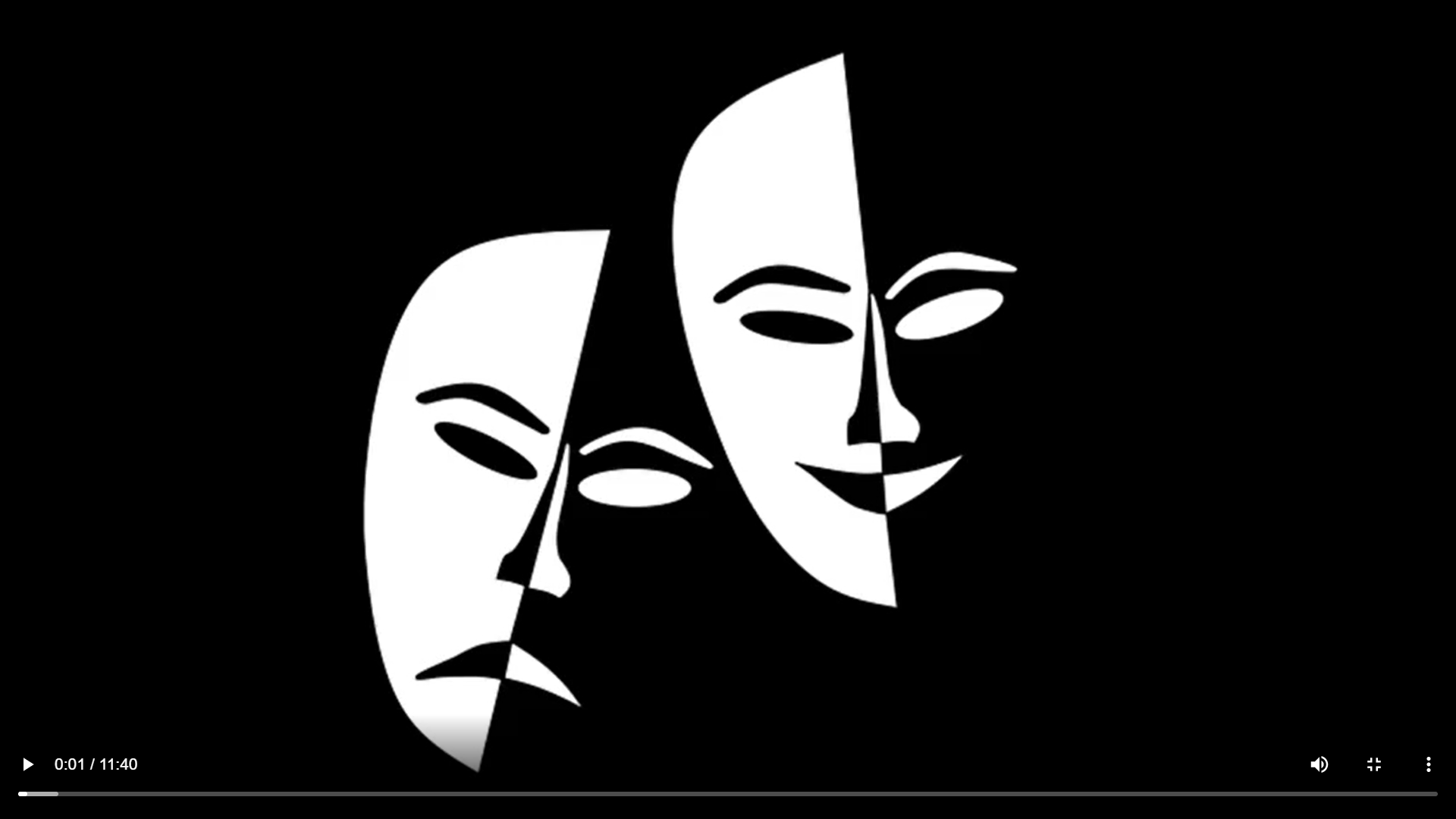 Symbol image theater masks
