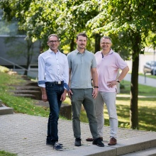Prof. Alois Herkommer, Dr. Simon Thiele, Prof. Harald Gießen