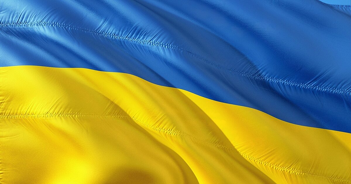 Ukraine-Flagge