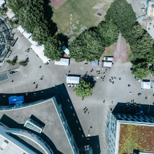 Campus Vaihingen from above