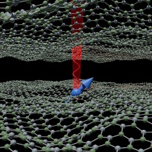 Quantum bit in a two-dimensional layer consisting of the elements boron and nitrogen