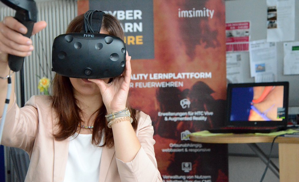 Testen einer Virtual Reality Anwendung bei der meccanica feminale 2018