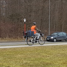 Ein mit Messgeräten bestücktes E-Bike der Universität Stuttgart ist in diesen Tagen in Stuttgart unterwegs, um Informationen zur Luftverunreinigung zu gewinnen.