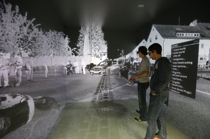 Augmented reality in vehicle development and safety research.