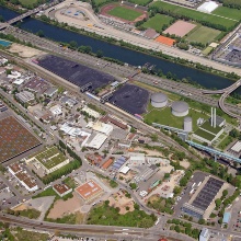 Das Kraftwerk Gaisburg, das vom Projektpartner EnBW derzeit modernisiert wird, spielt auch im Projekt WECHSEL eine zentrale Rolle. Foto: EnBW