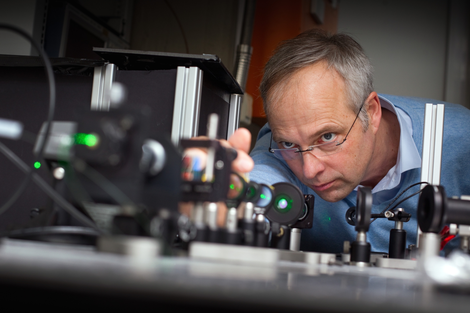 Prof. Jörg Wrachtrup. Foto: Frank Eppler