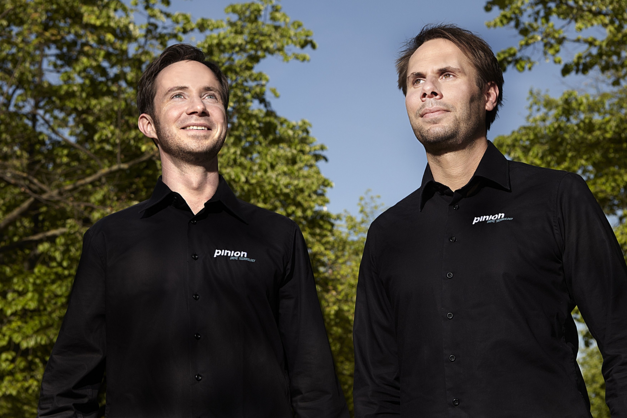 PINION-Geschäftsführer Christoph Lermen und Michael Schmitz.