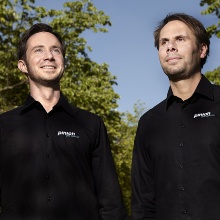 PINION-Geschäftsführer Christoph Lermen und Michael Schmitz.