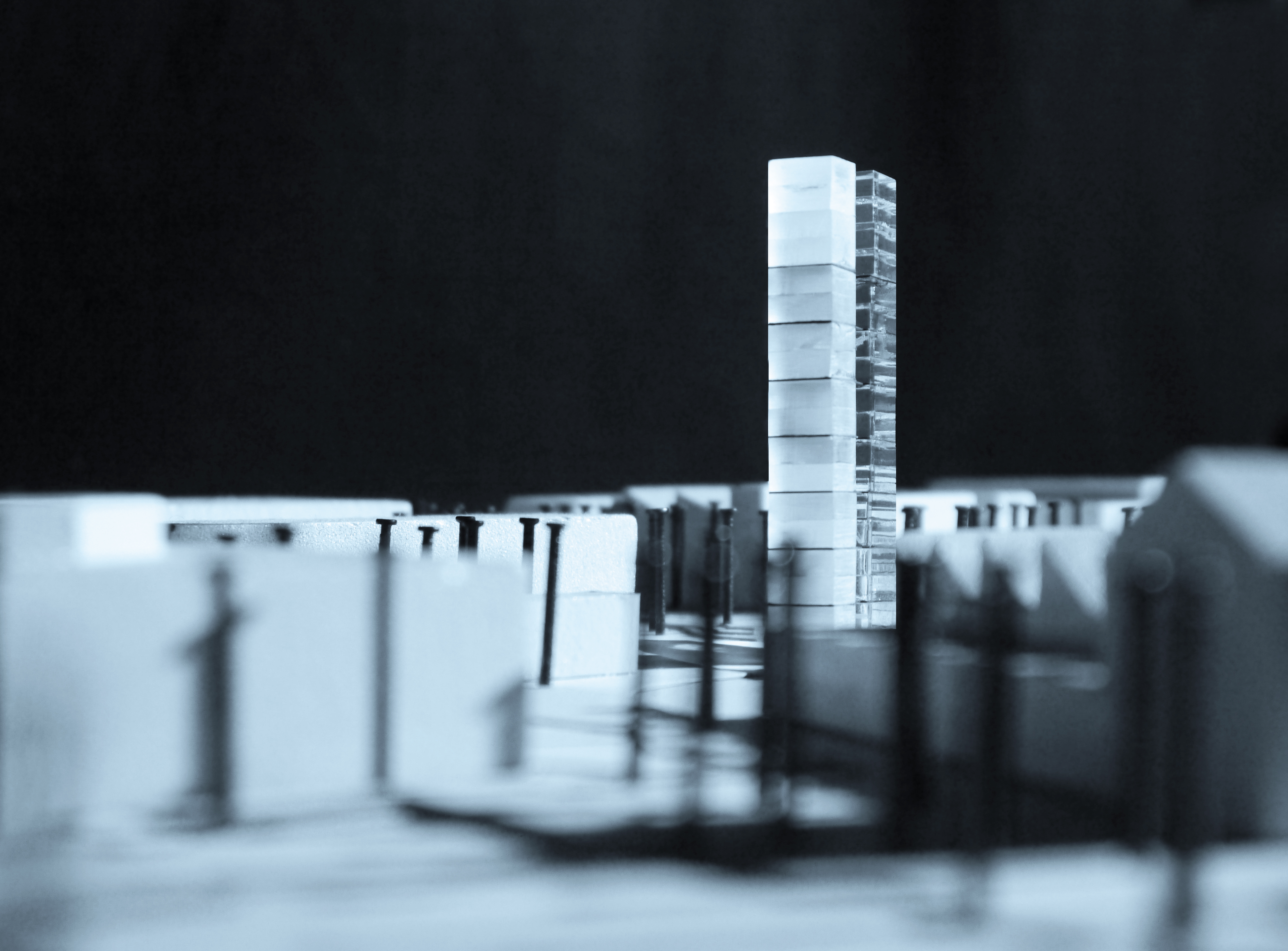Model of the world’s first adaptive high-rise building.