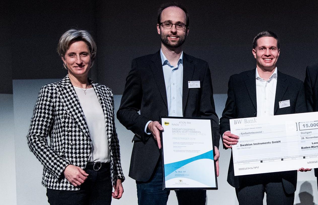 Innovationspreis 2018 für Swabian Instruments