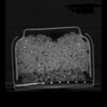 4D In-Situ/Operando Röntgen-Tomographie einer kommerziellen Zink-Luft-Batterie