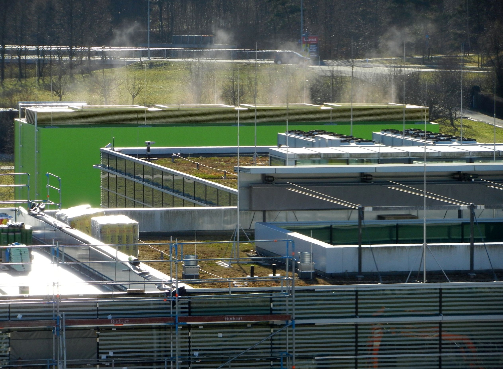 Cooling towers of the High Performance Computing Center Stuttgart (HLRS)
