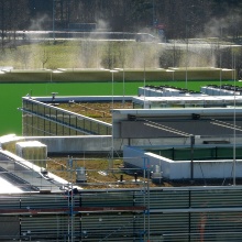 Cooling towers of the High Performance Computing Center Stuttgart (HLRS)