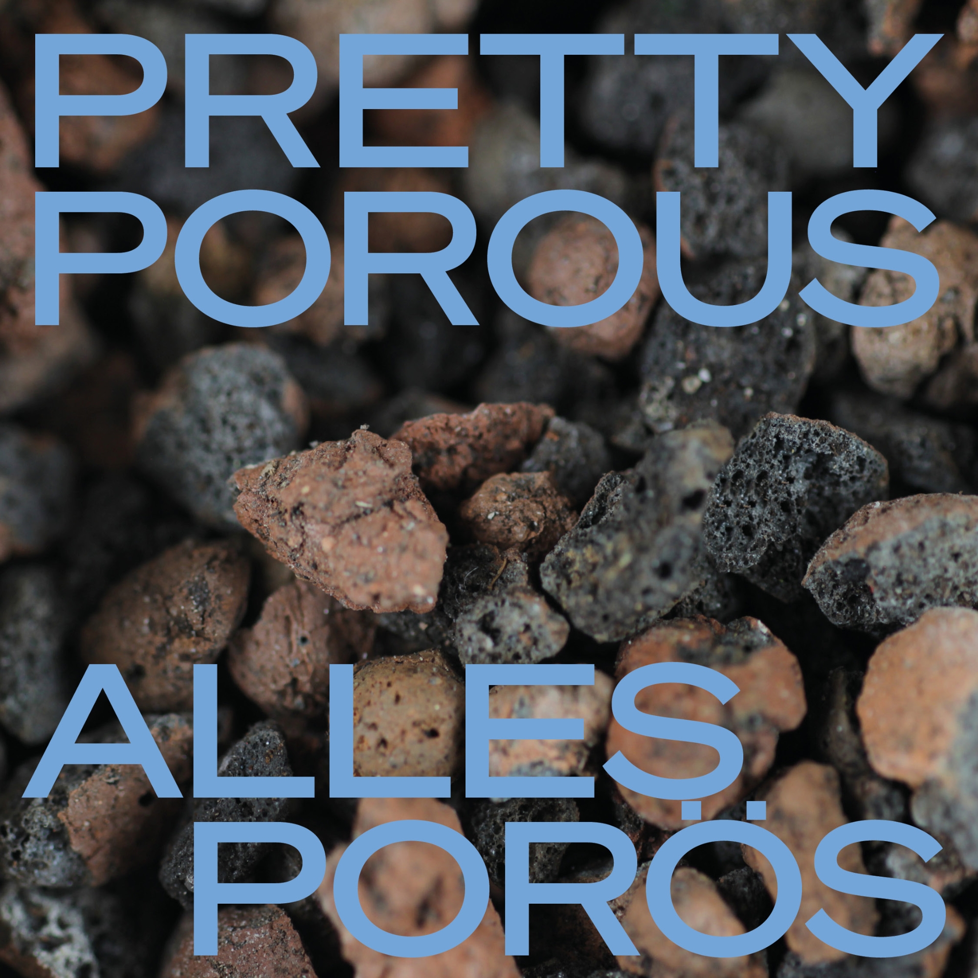 Picture of the exibition "Pretty porous - Alles porös"