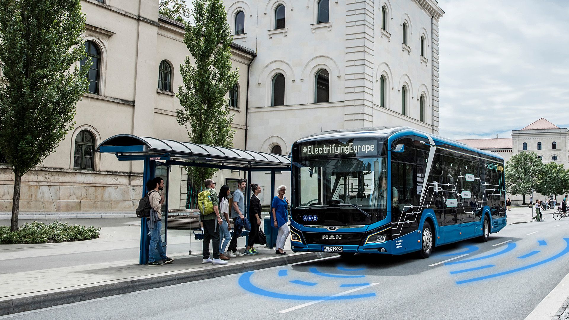 Linienbus für den automatisierten Nahverkehr im Großraum München ab 2025