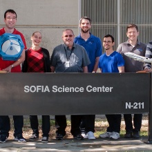 Karsten Schindler, Friederike Graf, Jürgen Wolf, Enrico Pfüller, Sebastian Colditz, Michael Lachenmann und Manuel Wiedemann vom DSI sind am NASA Ames Research Center in Mountain View, Kalifornien tätig.