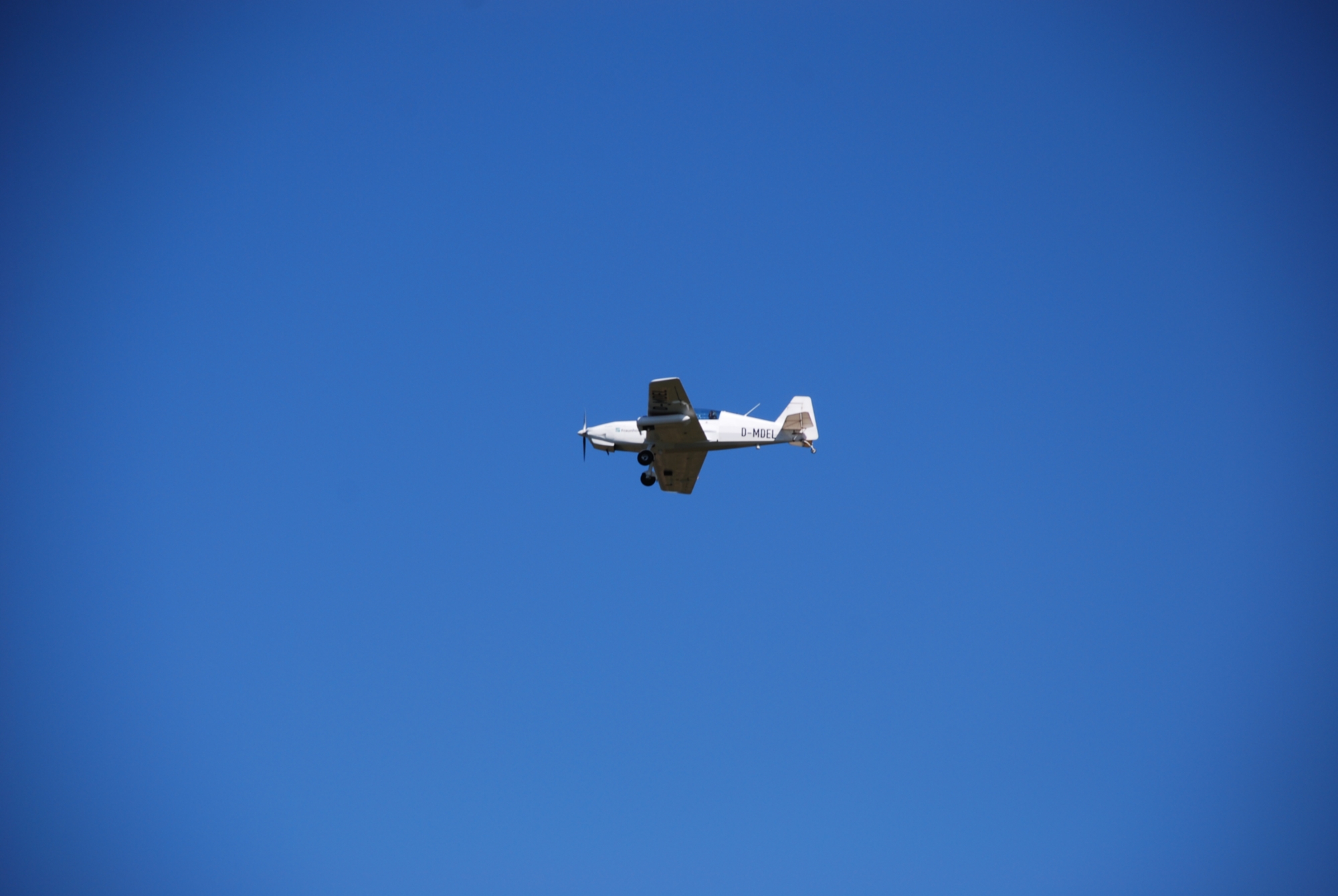 Flugzeug im Himmel