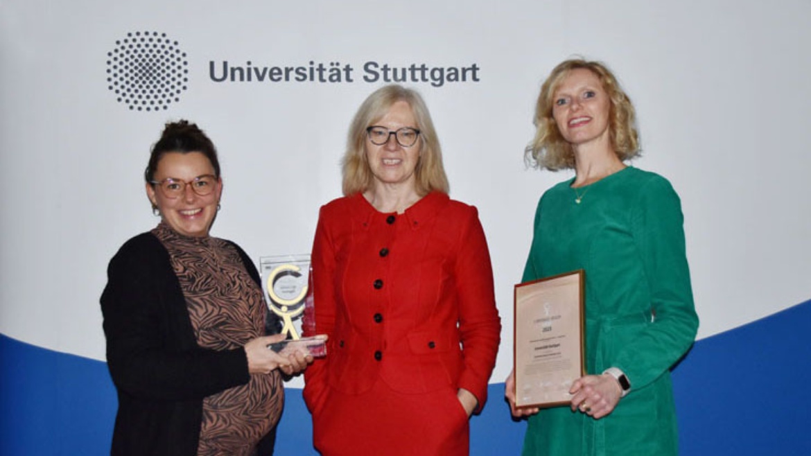 Corporate Health Award 2023: Fourth award for the University of Stuttgart