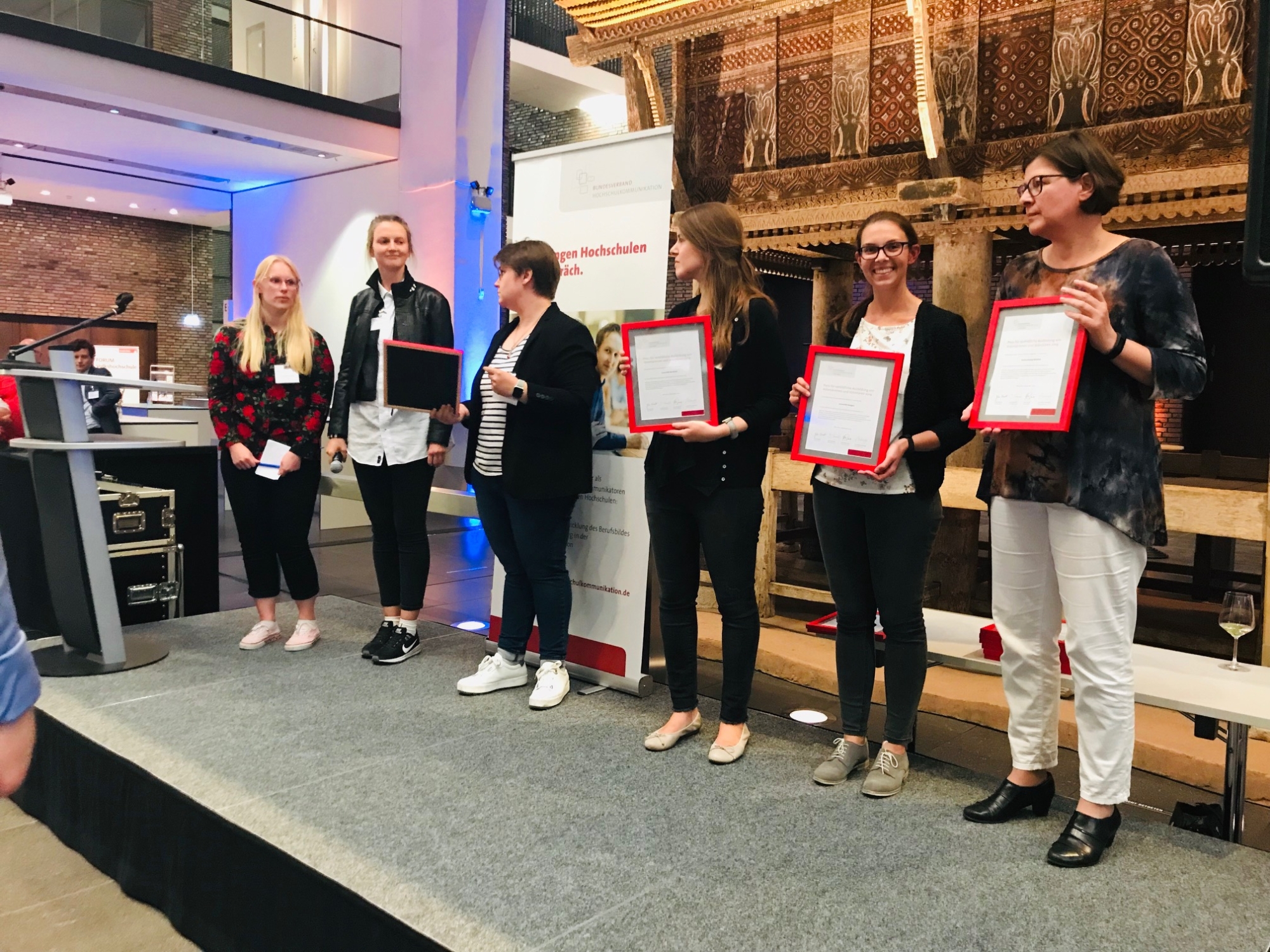 Preis für vorbildliche Ausbildung von Volontärinnen und Volontären 2019