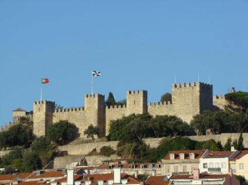 Schloss in Lissabon