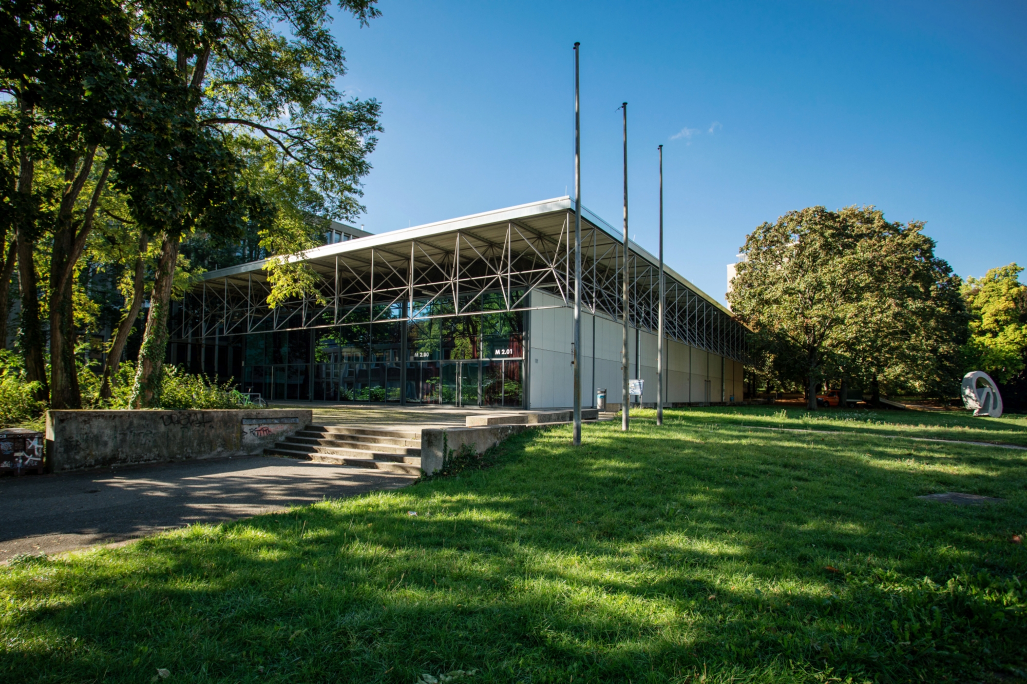 Dieses Bild zeigt: Hörsaalprovisorium