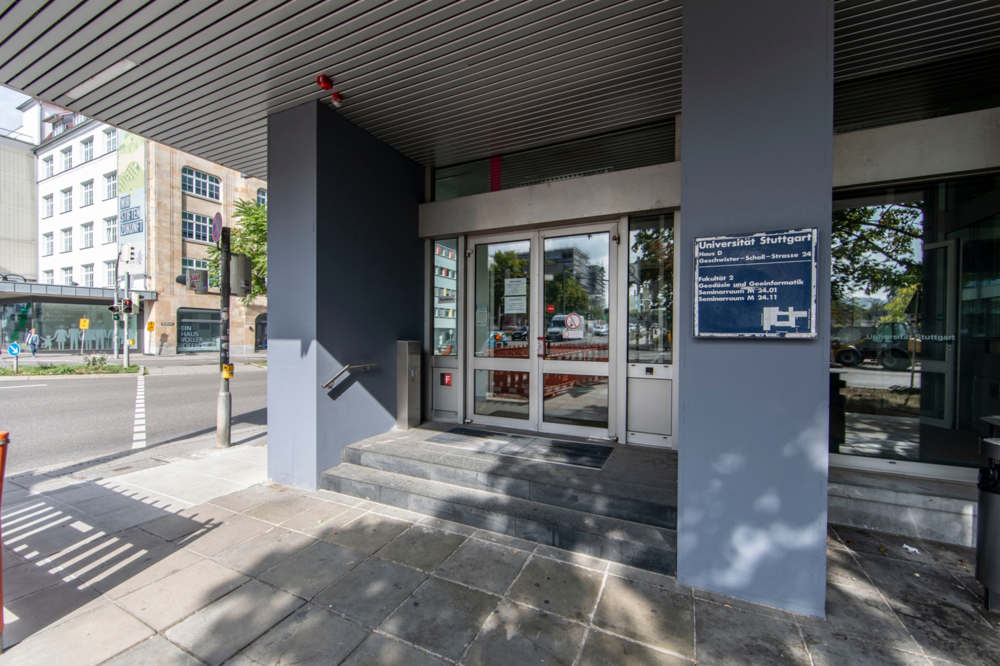 This image shows: College Building IV