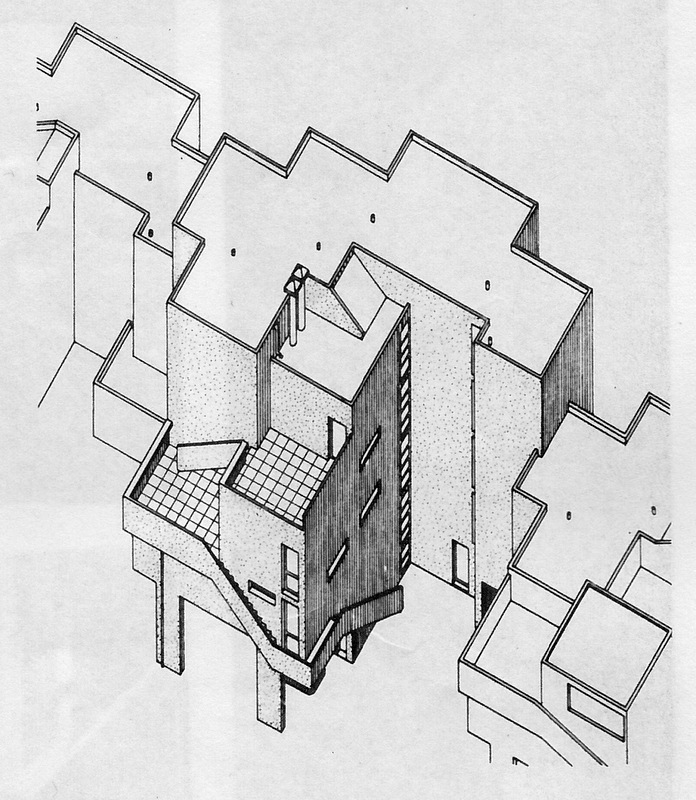 Textfeld:  Abbildung 6: Vogelperspektiv, aus Baumeister 3/76