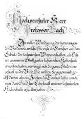 Dank der Stuttgarter Studenten aus Anlass der Ablehnung eines Rufes nach Zrich von 1893 (Seite 2)